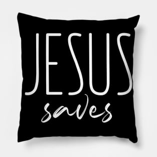 Jesus Saves Pillow