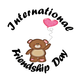 Teddy Love Friendship Day T-Shirt