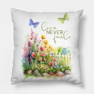 Flower Bed Melody Pillow