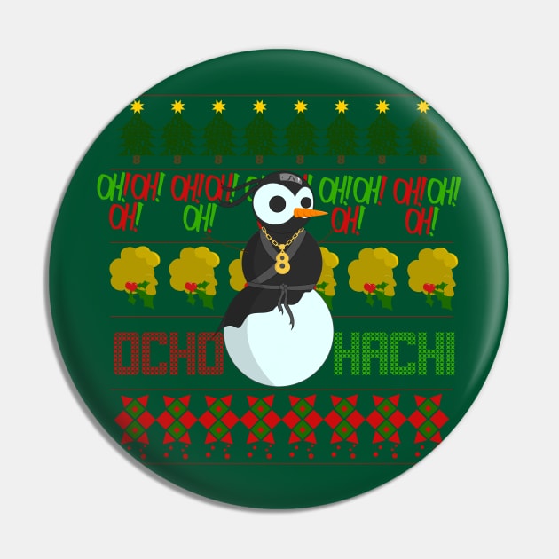 OH! OH! OH! Christmas Pin by Ocho Hachi