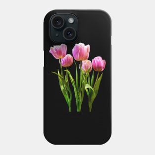 Pink Pastel Tulips Phone Case