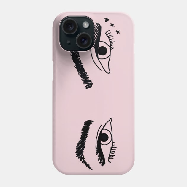 Starry Eyes Phone Case by lolosenese