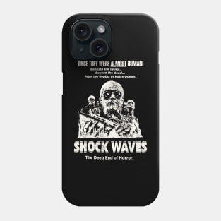 Shock Waves / 70s Zombie Horror Movie Phone Case