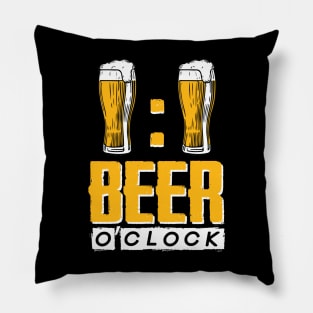 Beer o clock Pillow