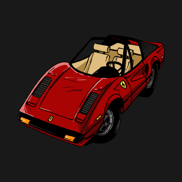 Magnum PI Ferrari by ctupa