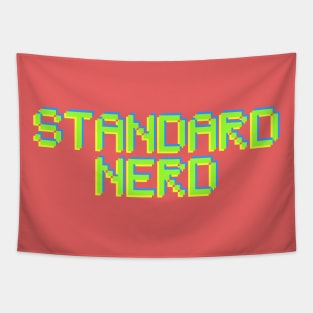 Pixelated Text - Standard Nerd Tapestry