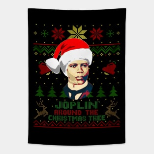 Scott Joplin Around The Christmas Tree Funny Tapestry