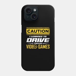 Funny Gamer Driving License Gift Phone Case