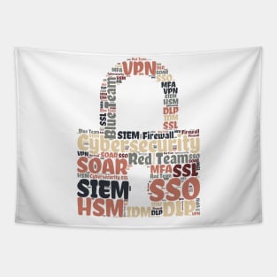 Padlock Cyber two Tapestry