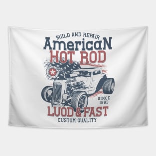 American hot rod Tapestry