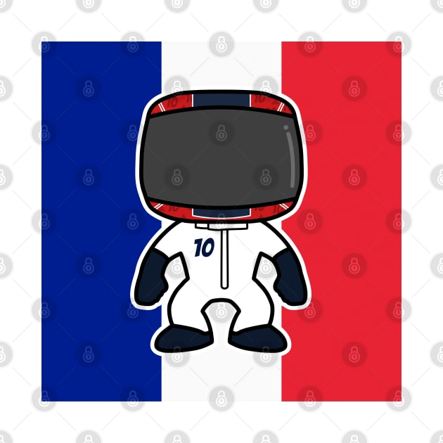 Pierre Gasly Custom Bobblehead - Flag Edition 2021 Season by GreazyL