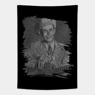 Hank Williams // Retro Poster Tapestry