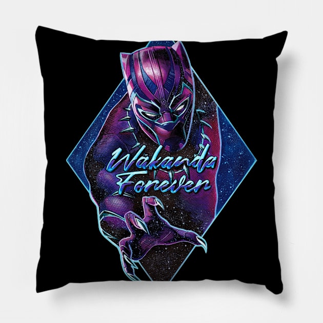 Wakanda Forever Pillow by Jomeeo