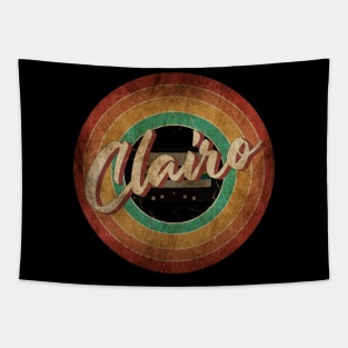 Clairo Vintage Circle Art Tapestry