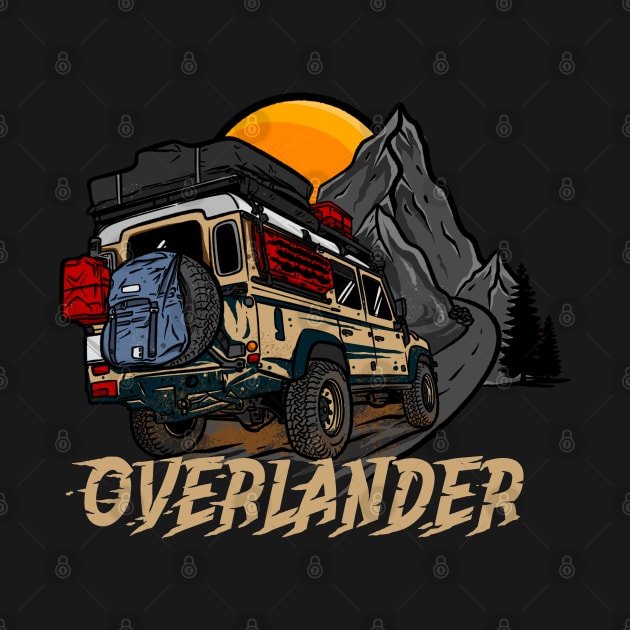 Creme Land Rover Defender Adventure Seeker by 4x4 Sketch