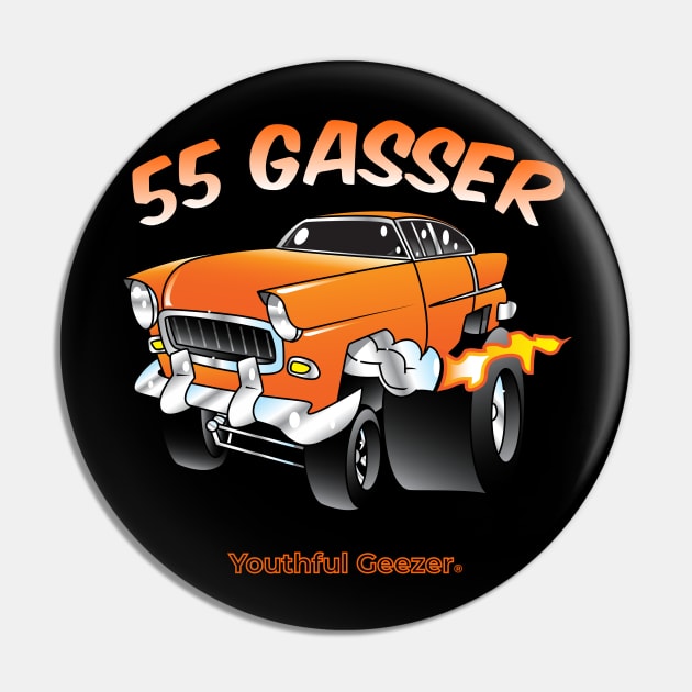 55 Gasser Cartoon Car Toon Pin by YouthfulGeezer