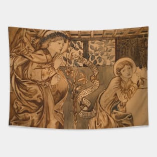 The Annunciation by Edward Burne-Jones Tapestry