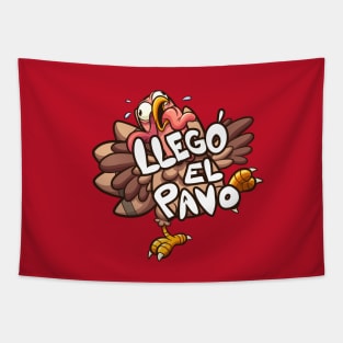 Llego el pavo Tapestry