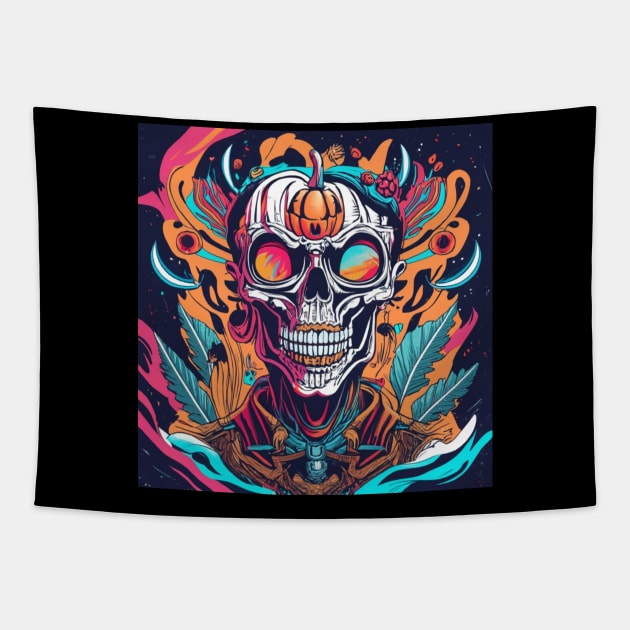 The Pumpkin Reaper Roblox Tapestry by joolsd1@gmail.com