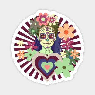 Z-Girl: Dreams of La Catrina. No.4 Variation Magnet