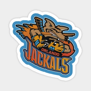 Defunct Orlando Jackals Roller Hockey Magnet