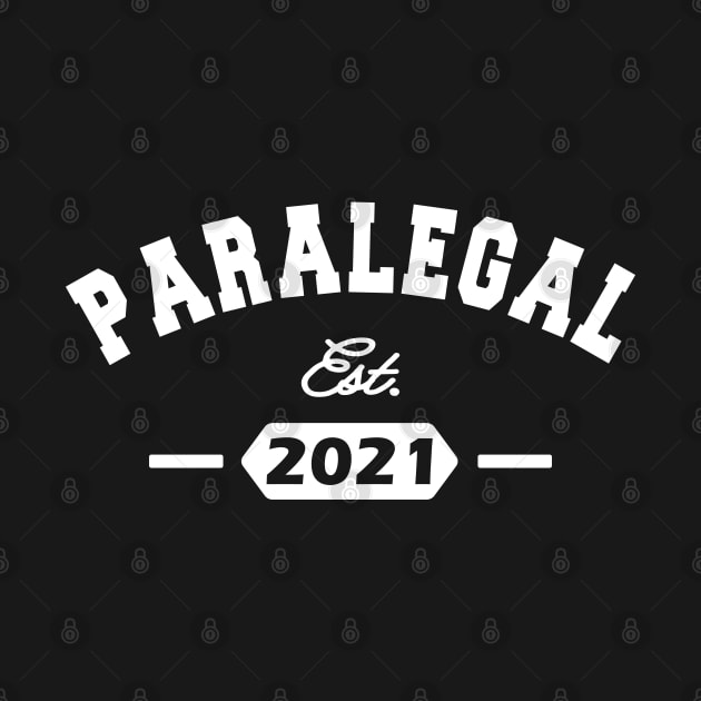 Paralegal Est. 2021 by KC Happy Shop