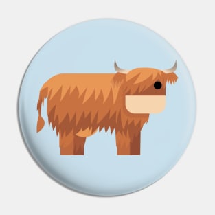 Scottish Highland Cutie Pin