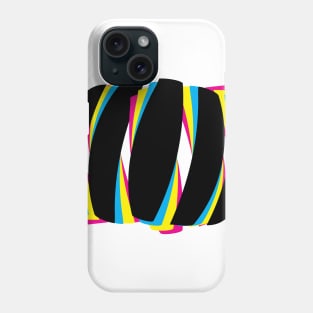 Geometric pop art abstract Phone Case