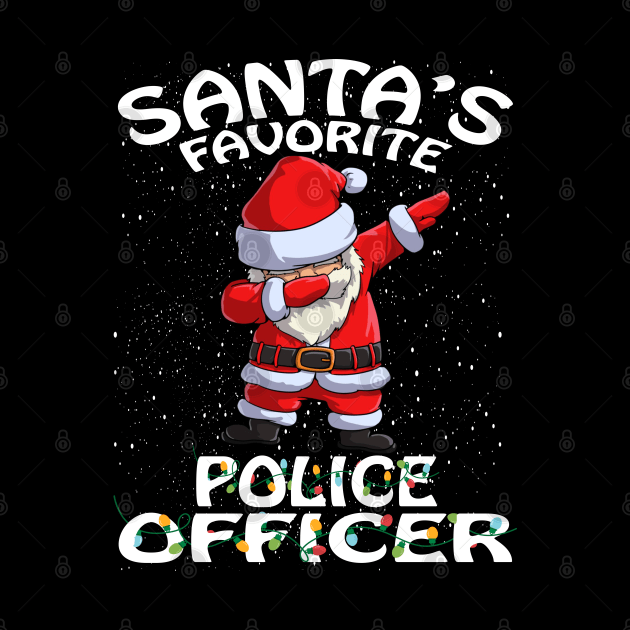 Santas Favorite Police Officer Christmas by intelus