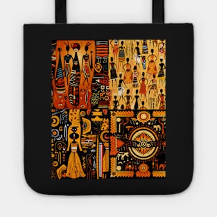 African Tshirt Tote