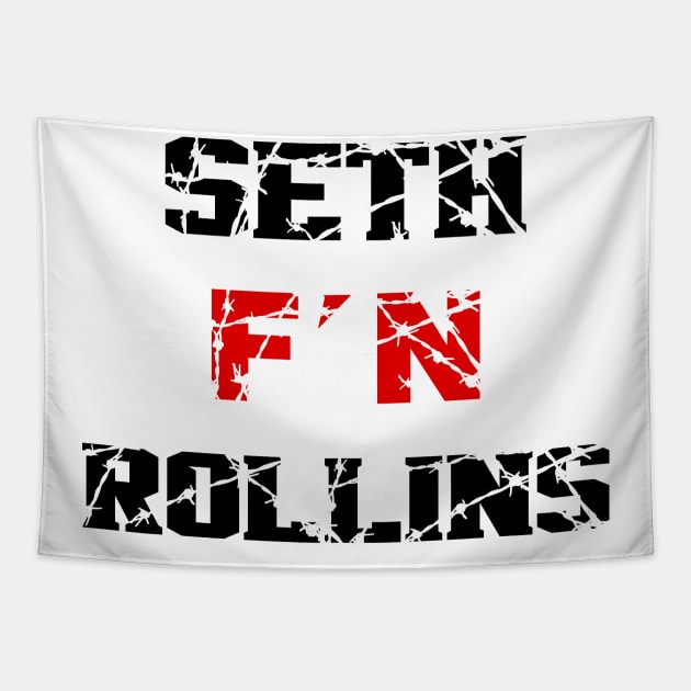 Seth Freakin Rollins Tapestry by DrawnStyle