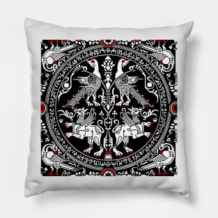 ancient heraldry full sized Pillow