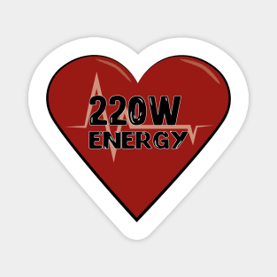 200w ENERGY heart Magnet