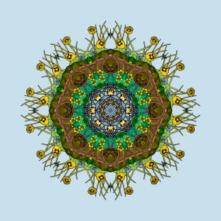 Snapping Turtle Kaleidoscope T-Shirt