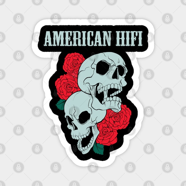 AMERICAN HIFI BAND Magnet by dannyook