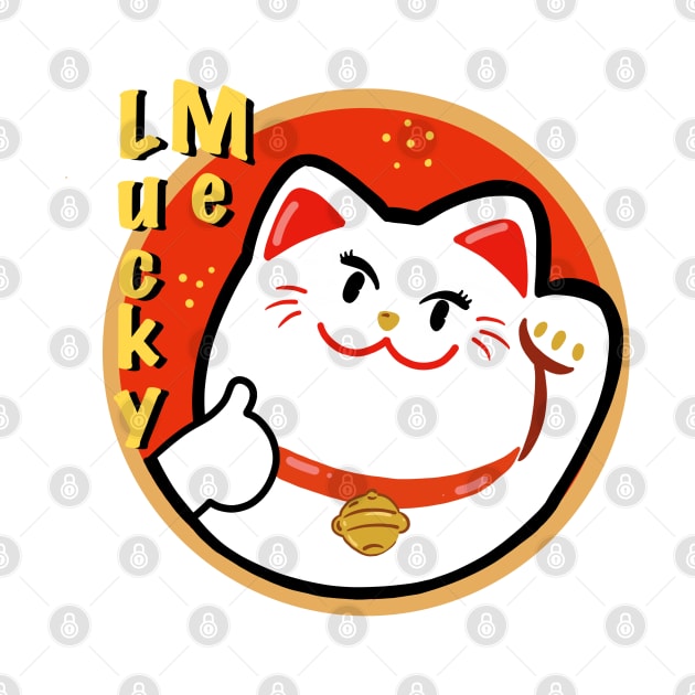 Lucky Cat Symbol by RiyanRizqi