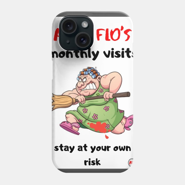 Aunt flo's Ragtime Phone Case by KrysG123