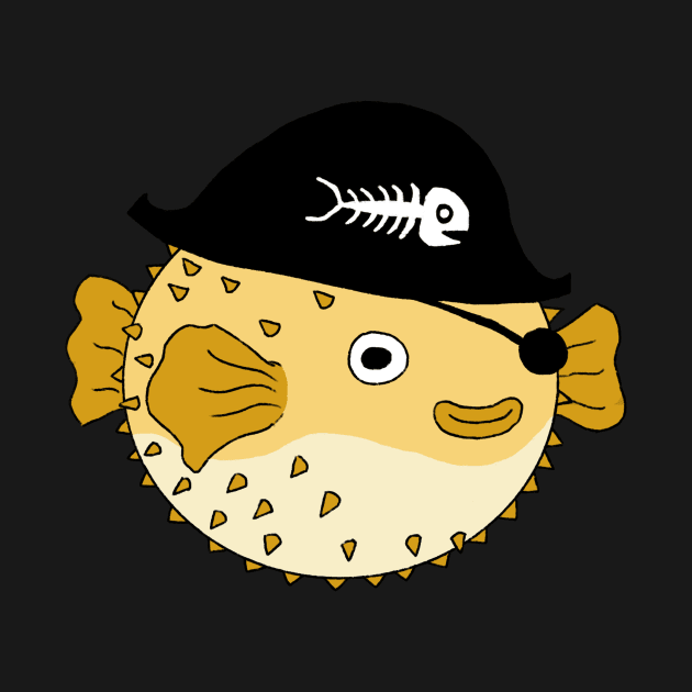 Pirate Pufferfish by Potato-Yi