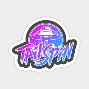 Tailspin Band Color Splash UFO Graphic Magnet