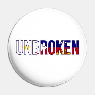 The Unbroken Navy Pin