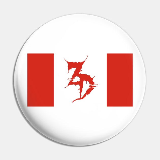 Zeds Dead x Canada Pin by TripoffGeloEDM