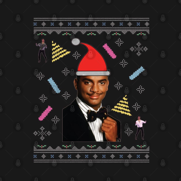 Fresh Prince Of Bel Air Carlton Dance Christmas Knit Pattern by box2boxxi