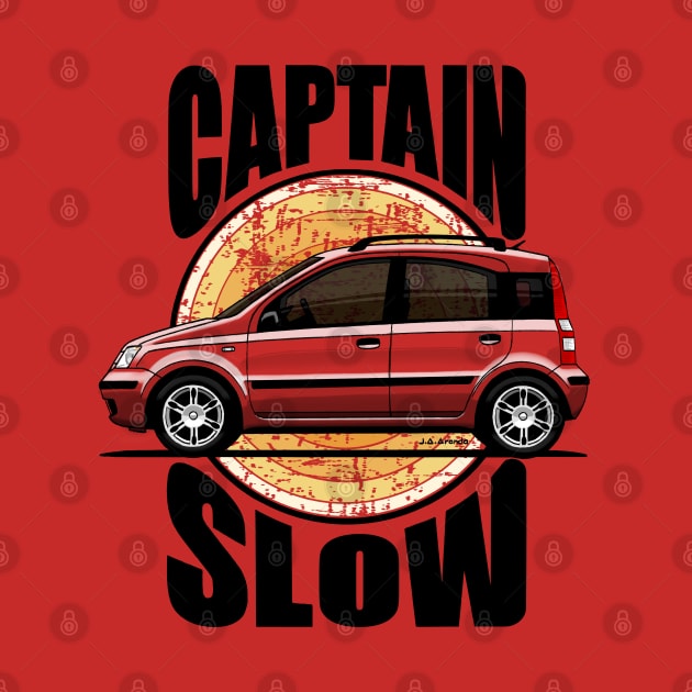 The favourite Captain Slow's car! by jaagdesign