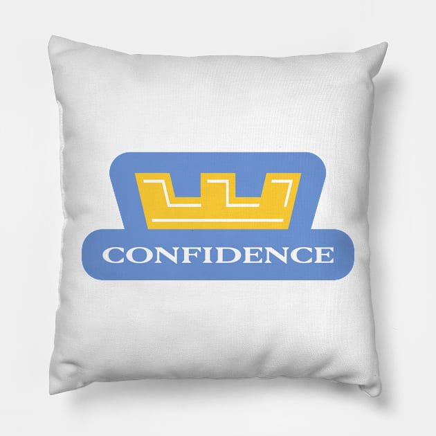 Crowning Confidence Pillow by jeffross