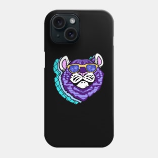 Night City Tiger Phone Case