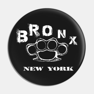 bronx - new york shirt Pin