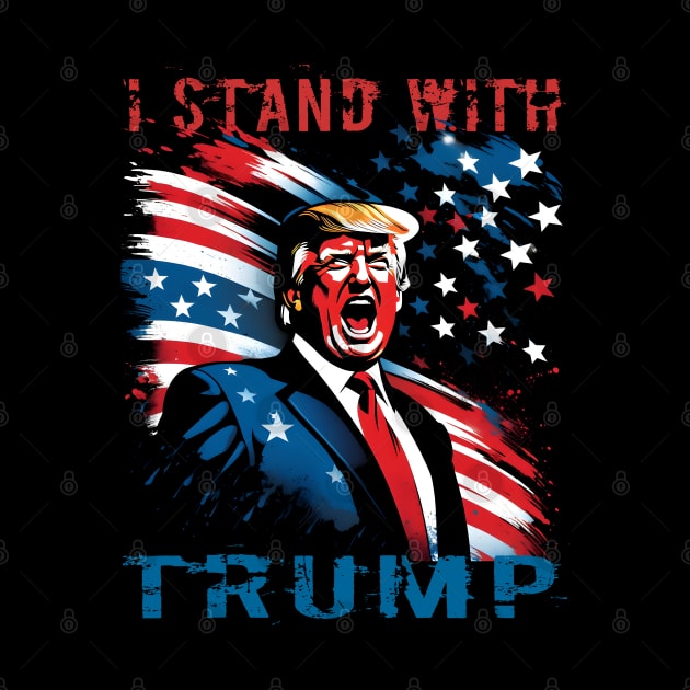 I Stand With Trump by Genbu