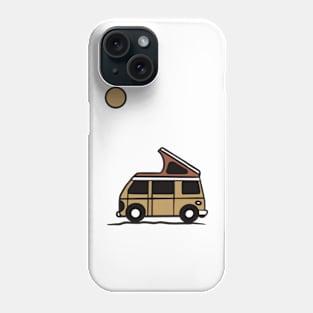 Tidal Tributes: Artistic Surfboard Creations Phone Case