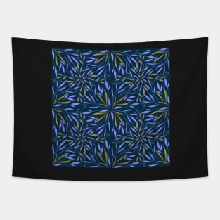 Periwinkle florals Tapestry