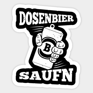 Dosenbier Aufkleber Teepublic De